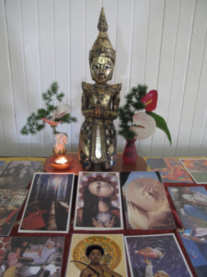 "SoulCollage® card display"