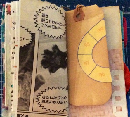 Fused Plastic Bag Journal / Spread 3